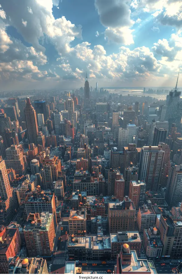New York City Skyline with Empire State Building