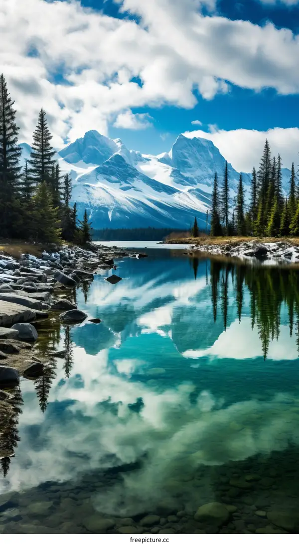 mountain lake landscape photography