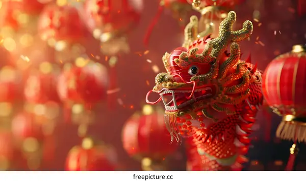 Dragon Dance and Lion Dance to Celebrate Lantern Festival