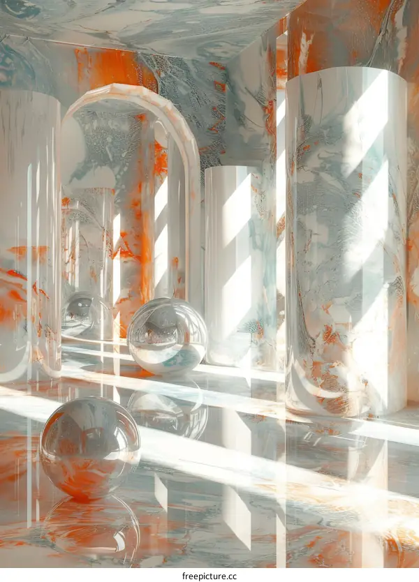 Abstract Architectural Interior Design