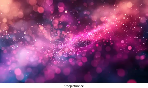 Abstract Pink and Purple Glitter Background