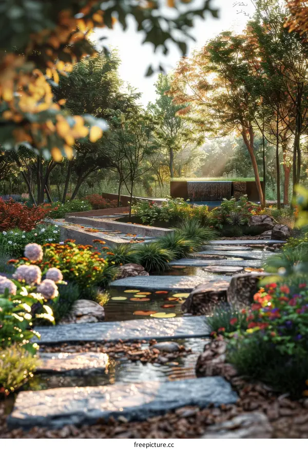 Stone and Water Features in Landscape Design