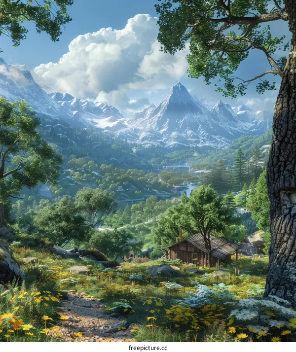 Tranquil Mountain Cabin Getaway