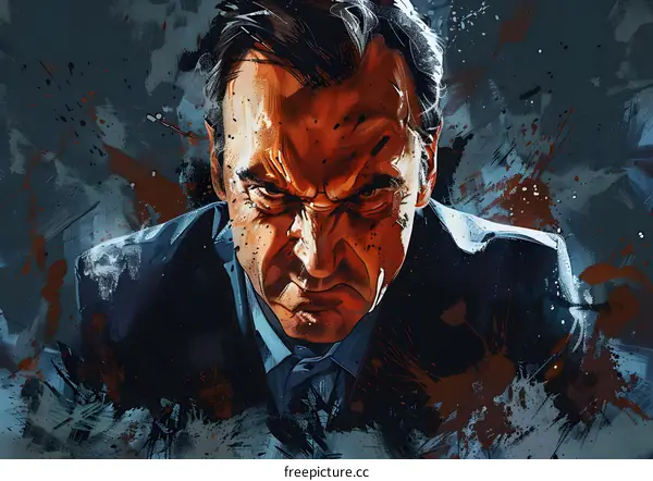 Portrait of an Intense Man