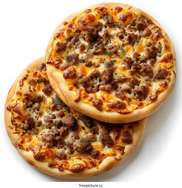 Two Meat Lovers Pizzas