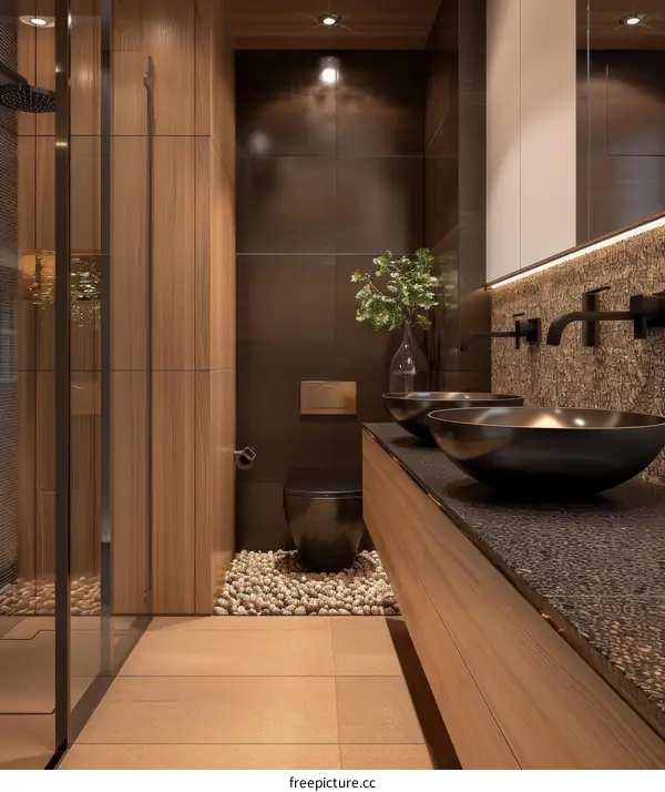 Modern Minimalist Bathroom Interior Design