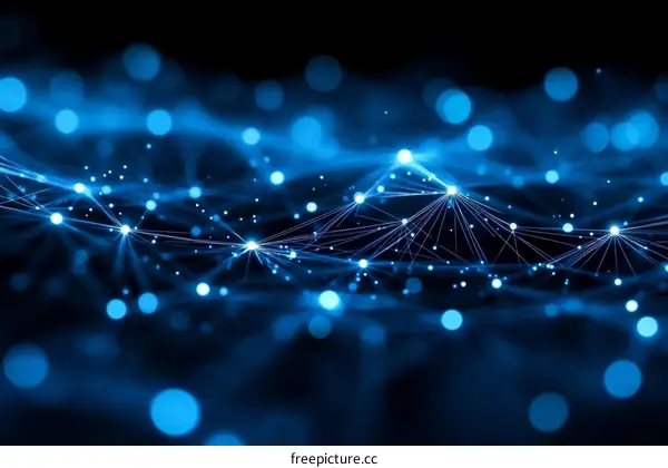 Abstract Network Connection Illustration