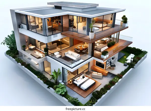 3D house design