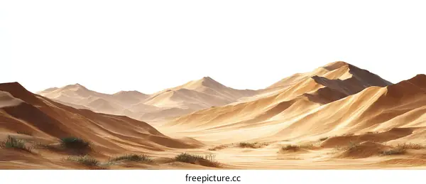 Desert Landscape Panorama