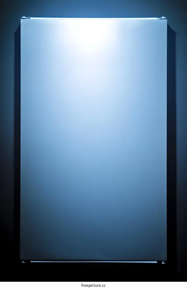 Blank Light Blue Canvas Wall Art