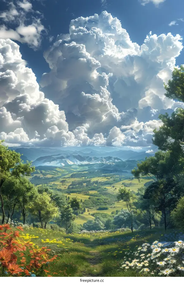 Fantasy Landscape Painting