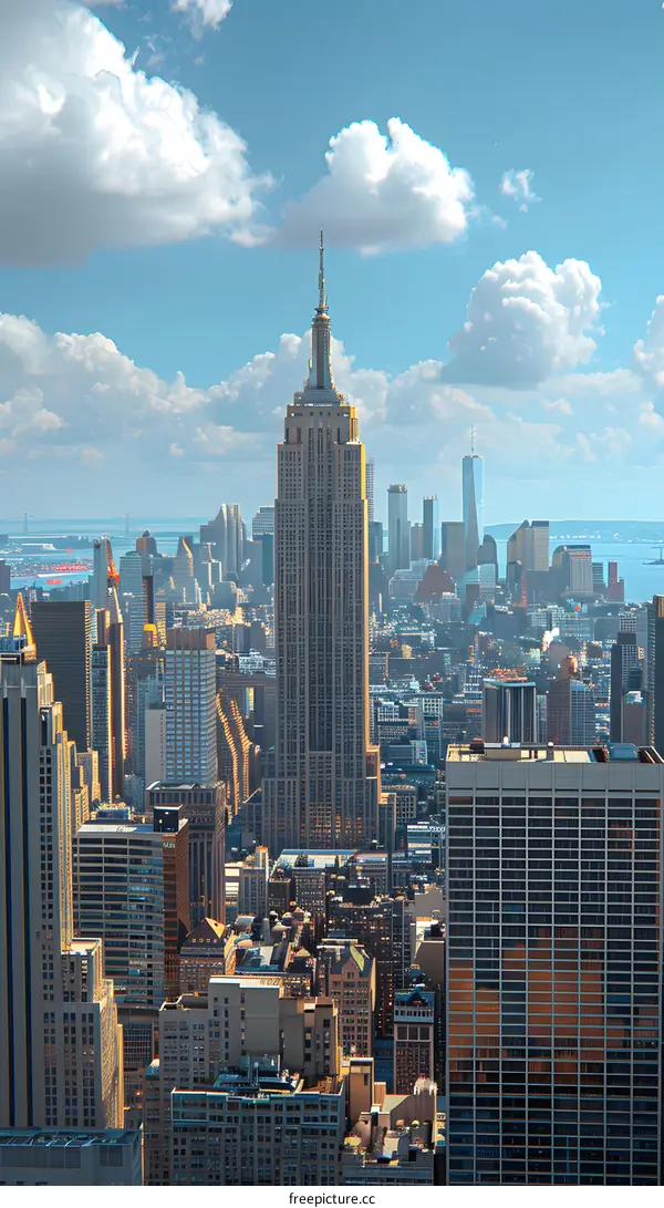 New York City from the Top of the Empire State Building