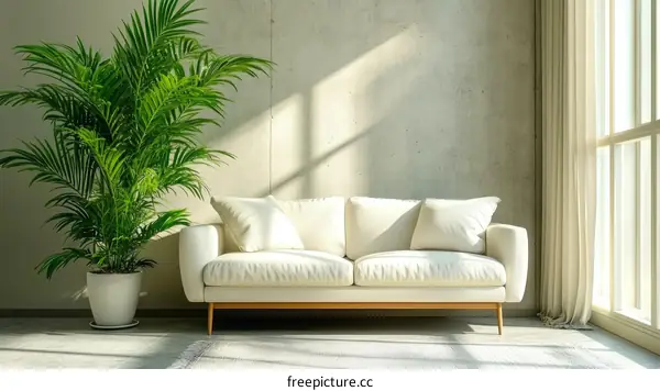 Modern Minimalist Living Room Interior Design