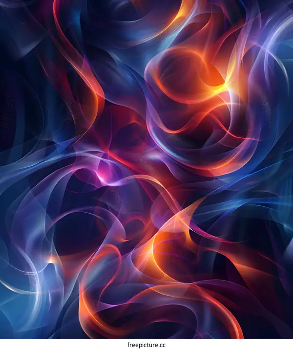 Colorful abstract light