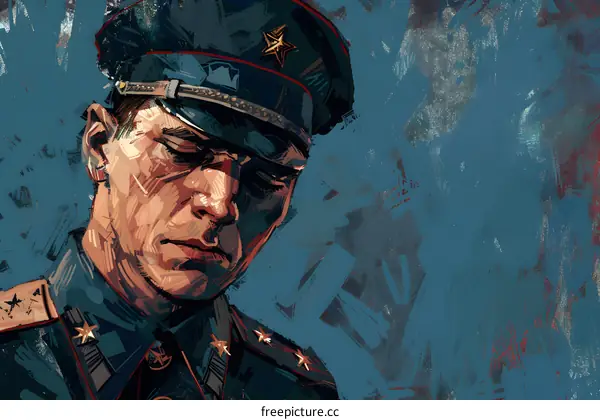 Portrait of a Soviet Officer