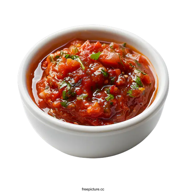 [Transparent Background PNG]bowl of red sauce