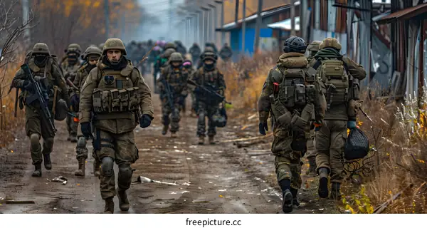 Russian soldiers in Ukraine