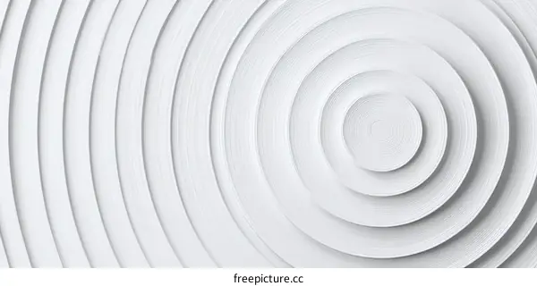 Abstract Concentric Circles Design