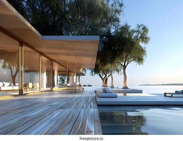 Modern House With Infinity Pool And Stunning Sea View