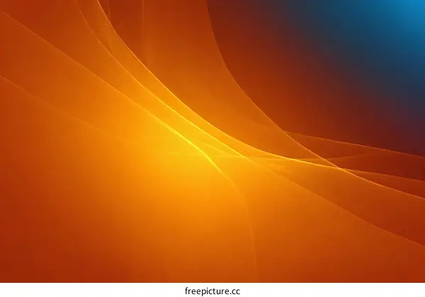 Abstract Orange and Blue Gradient Background Design