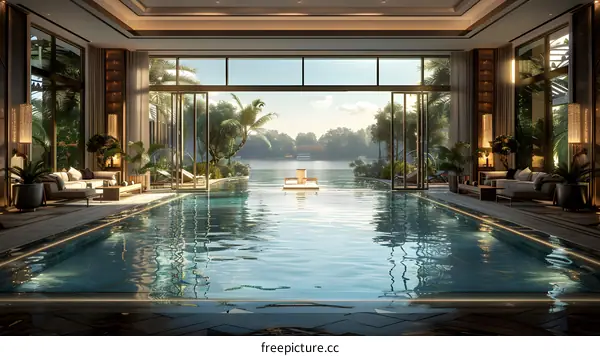 Indoor swimming pool