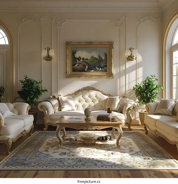 European-style living room