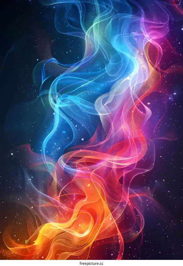 Colorful Flames