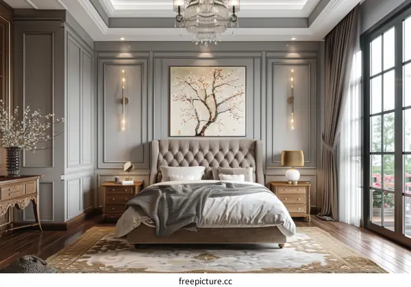 Elegant and Luxurious Modern Bedroom Design
