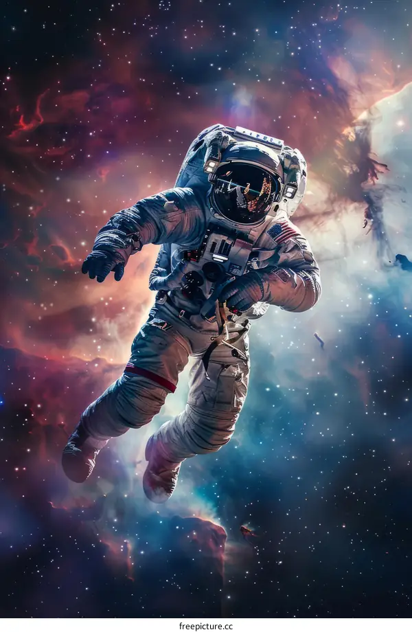 Astronaut Floating in Space: A Journey of Exploration