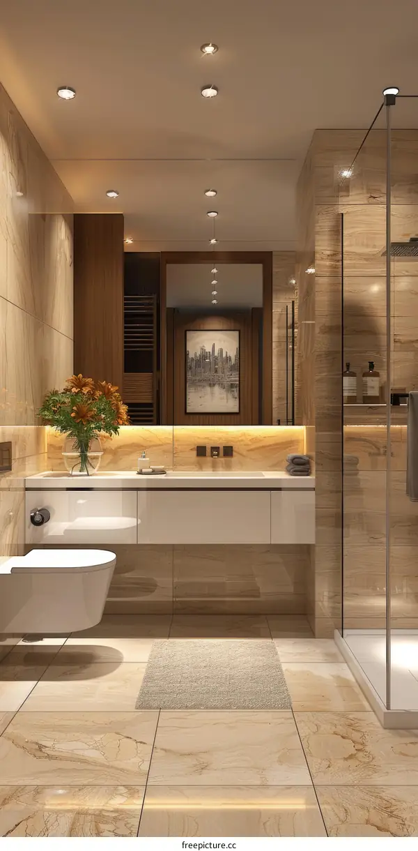 Modern Minimalist Bathroom Design