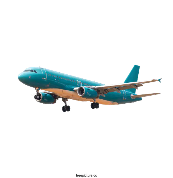 [Transparent Background PNG]Airplane in the Sky with Clouds