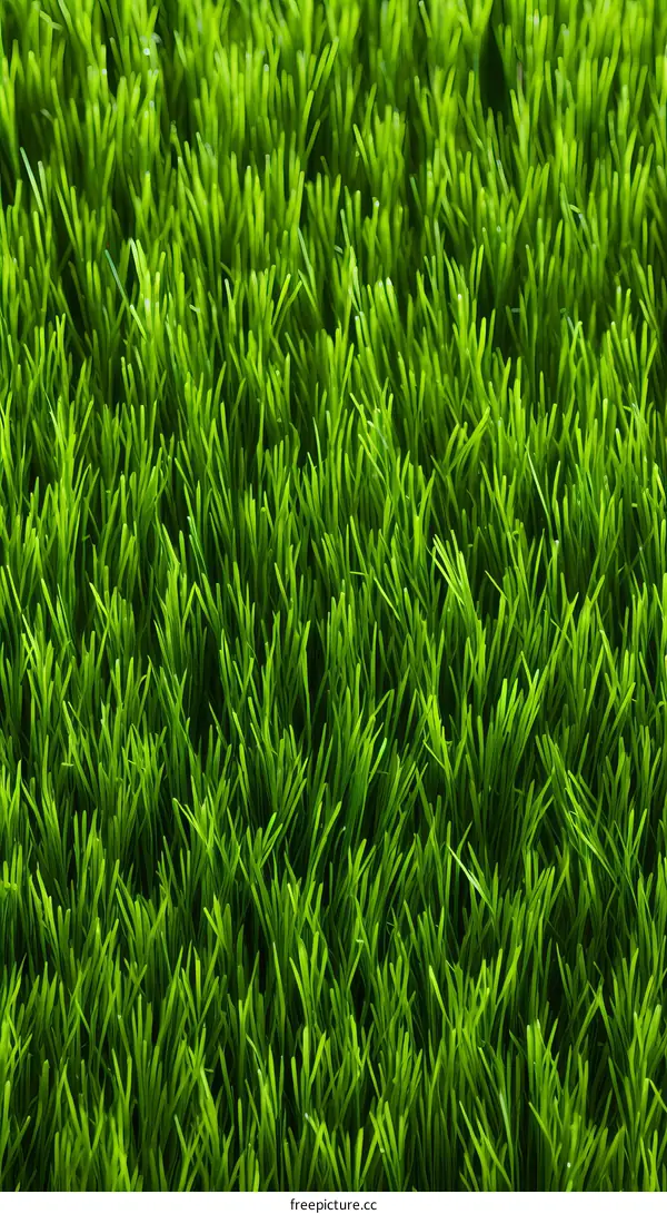 Close-up of green grass texture background