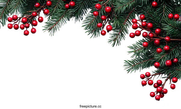 [Transparent Background PNG]Christmas Decorations Border Design