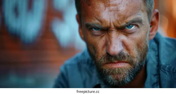 Portrait of an Intense Man