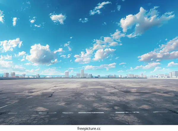 Cityscape Photography of Empty Asphalt Road with Buildings