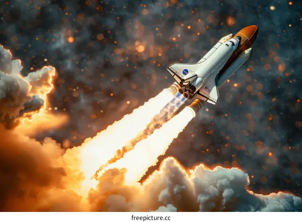 Space Shuttle Atlantis Launch