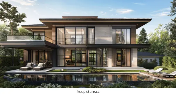 Modern Luxurious House Exterior Design