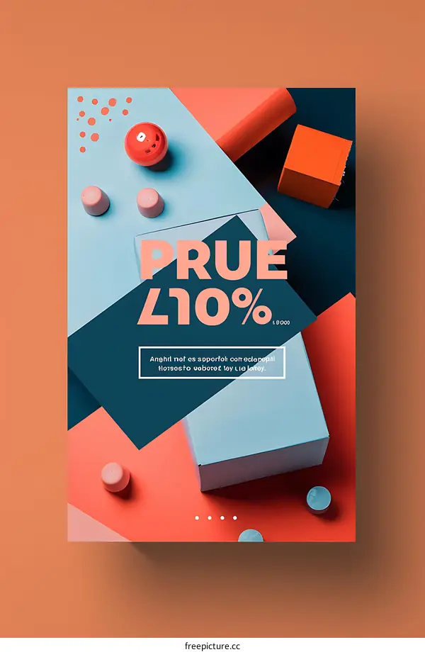 Abstract Geometric Shapes and Color Blocks