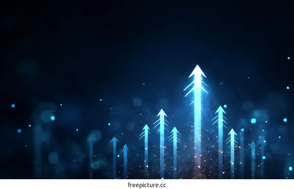 Digital Growth and Progress Illustration