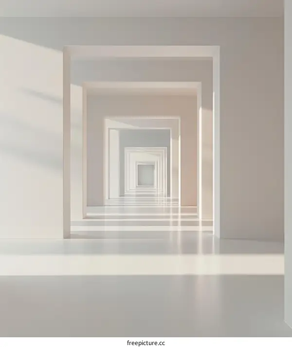 Surreal Geometric Spaces of Light and Shadow