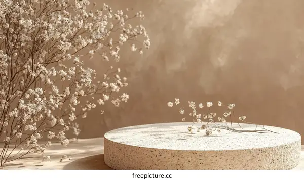 Minimalist Floral Still Life Display