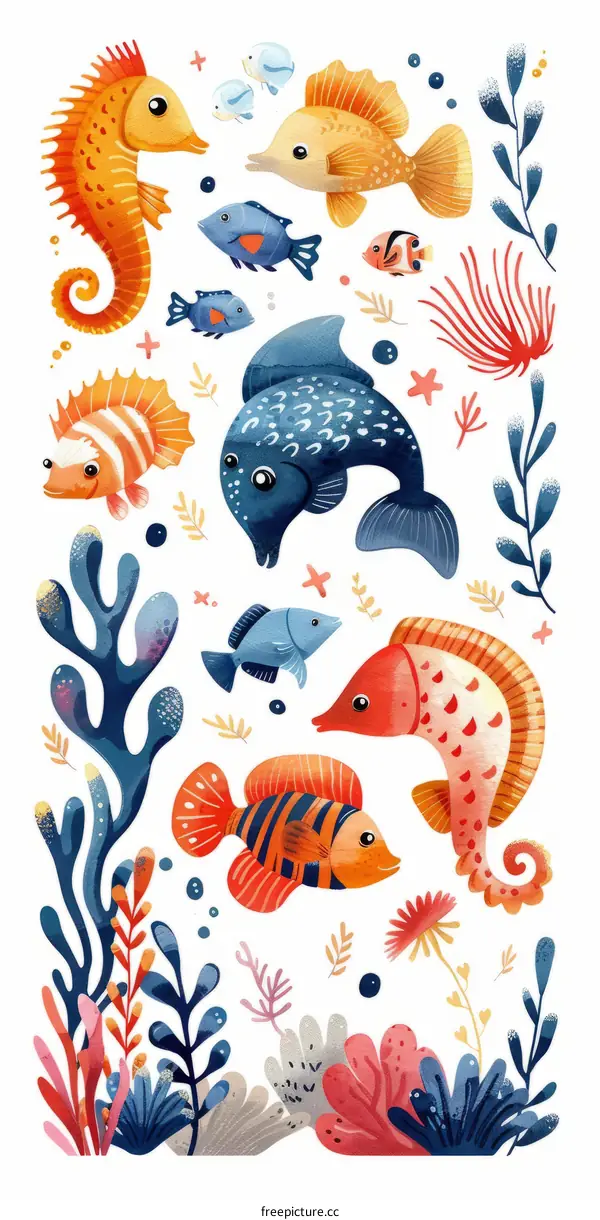 Undersea Creatures and Plants