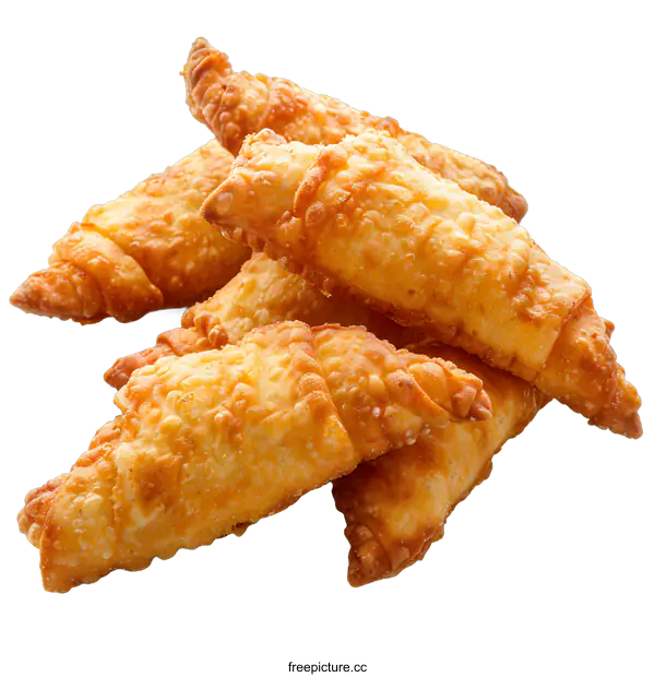 [Transparent Background PNG]Fried pastries on white background