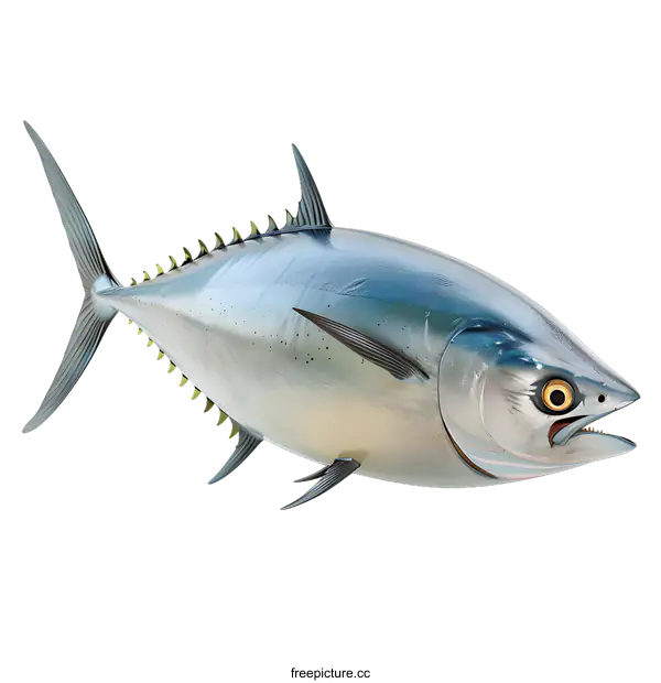 [Transparent Background PNG]Bluefin Tuna Illustration