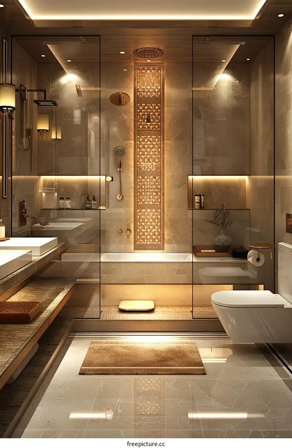 Luxury Modern Bathroom Interior Design