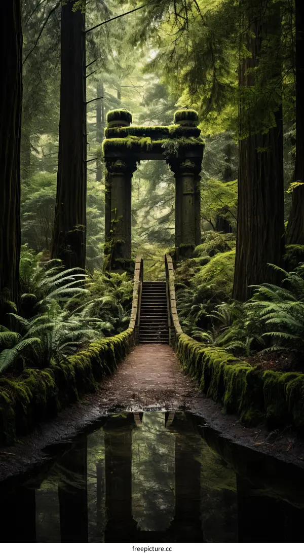 Mystical journey through the enchanted forest