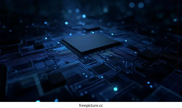 Advanced Circuit Board with Processor