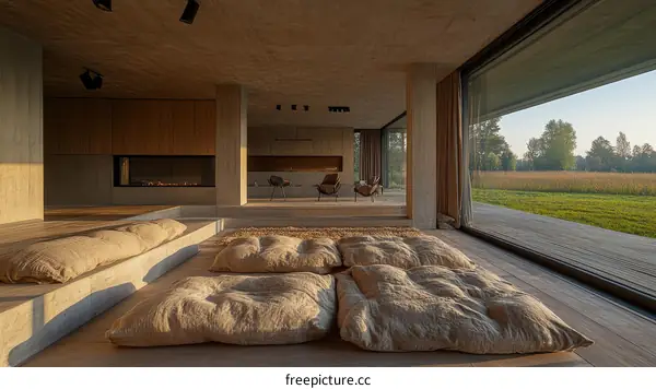 Modern Minimalist Home with Panoramic Views