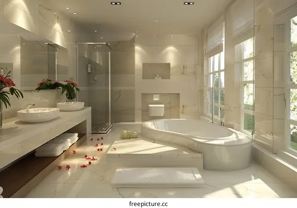 Luxury Modern Bathroom Interior Design