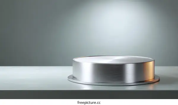 Modern Metal Podium Display Stand